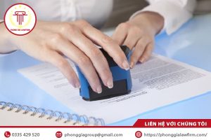 lời chứng của công chứng viên
